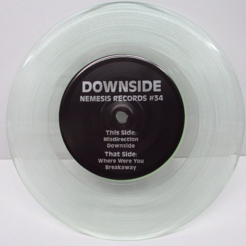 DOWNSIDE - Misdirection (US Ltd.Clear Vinyl 7")