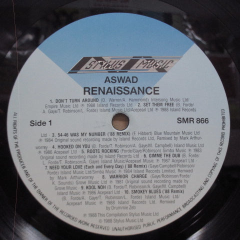 ASWAD-Renaissance 20 Crucial Tracks (UK Orig.LP / GS)
