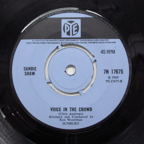 SANDIE SHAW - Monsieur Dupont (UK Orig.Round Center)