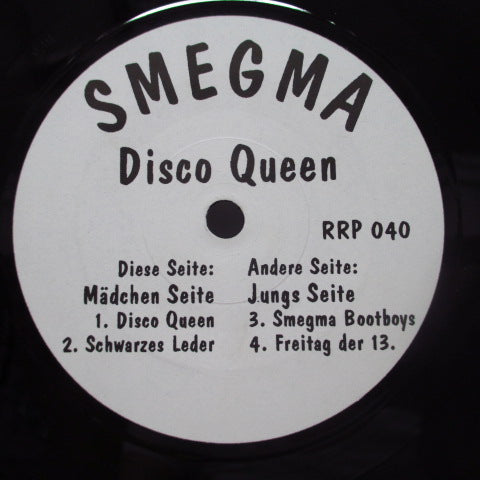 SMEGMA - Disco Queen (German Orig.7")
