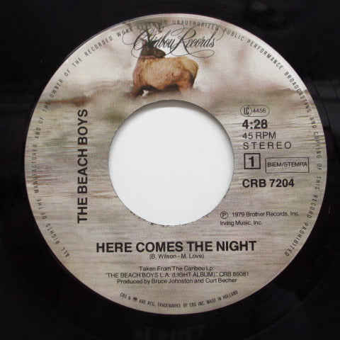 BEACH BOYS (ビーチ・ボーイズ ) - Here Comes The Night (Dutch Orig.7"+PS)