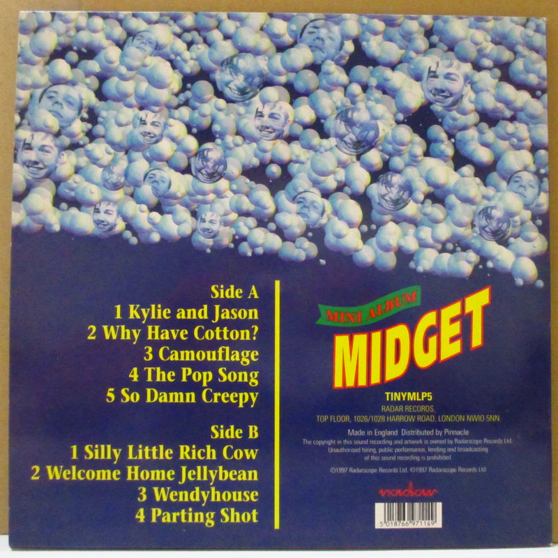 MIDGET (ミジェット)  - Alco-Pop! (UK Orig.10"+Inner/Numbered CVR)