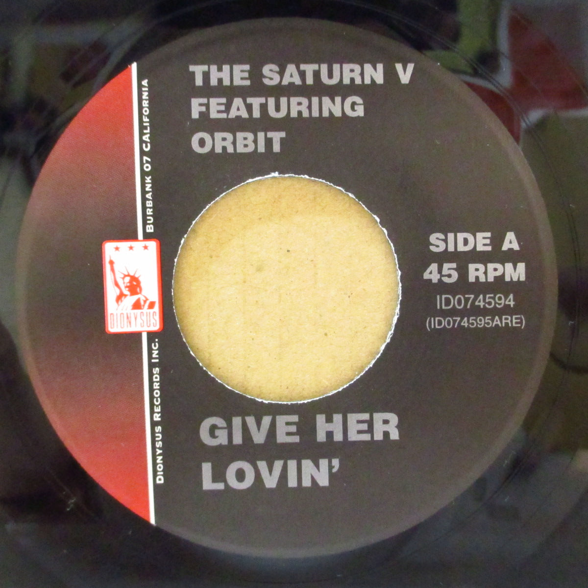 SATURN V,THE Featuring ORBIT (ザ・サターン・ファイヴ・フィーチャリング・オービット)  - Give Her Lovin' (US Orig.7")