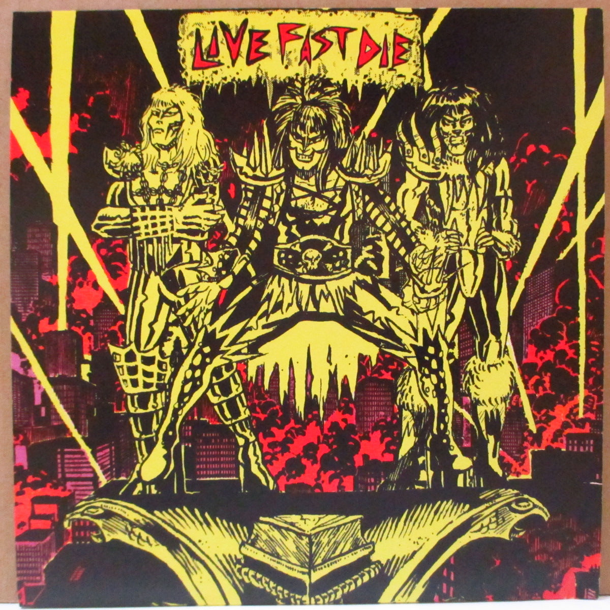 LIVEFASTDIE (リヴファストダイ)  - Pissing On The Mainframe (US Orig.7")