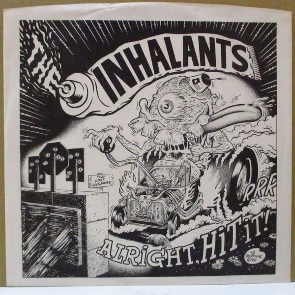 INHALANTS, THE (ジ・インハランツ)  - Alright, Hit It ! (US Limited Purple Marble Vinyl 7")