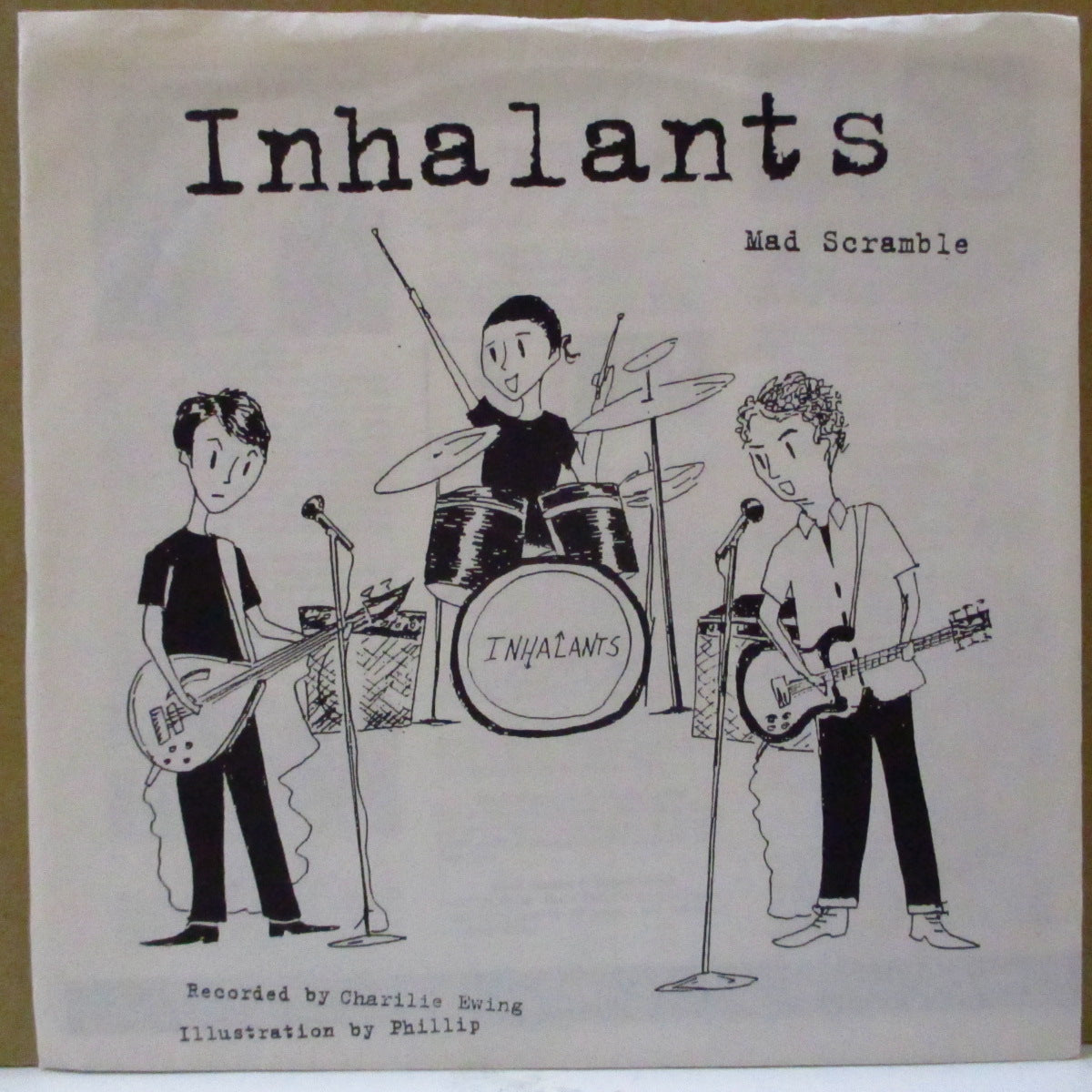 INHALANTS, THE / 1-4-5S, THE (インハランツ)  - Mad Scramble (US Orig.7")