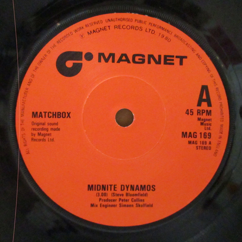 MATCHBOX - Midnite Dynamos (UK Orig.7"+Glossy PS)