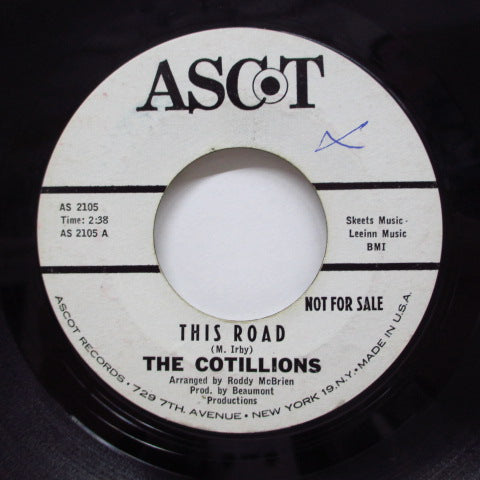 COTILLIONS - What Kind Of Day Has It Been (Promo)
