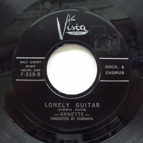 ANNETTE - Lonely Guitar / Wild Willie (Orig.Plastic Label)