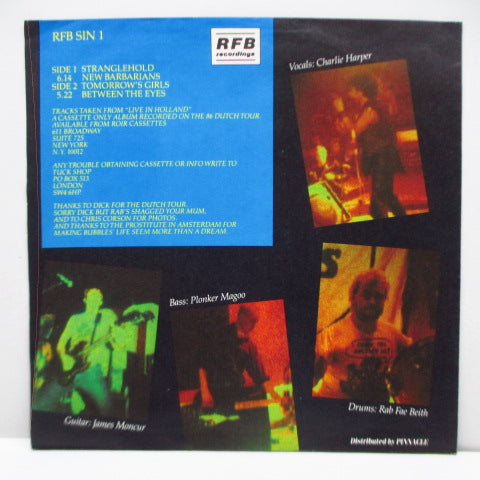 U.K. SUBS (U.K. サブス)  - Live In Holland (UK Ltd.Red Vinyl 7")