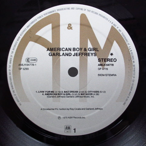 GARLAND JEFFREYS - American Boy & Girl (DUTCH Orig.)