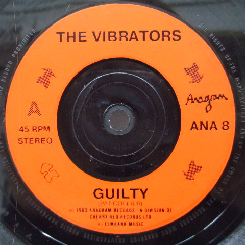 VIBRATORS, THE - Guilty! / Hang Ten (UK Orig.7")