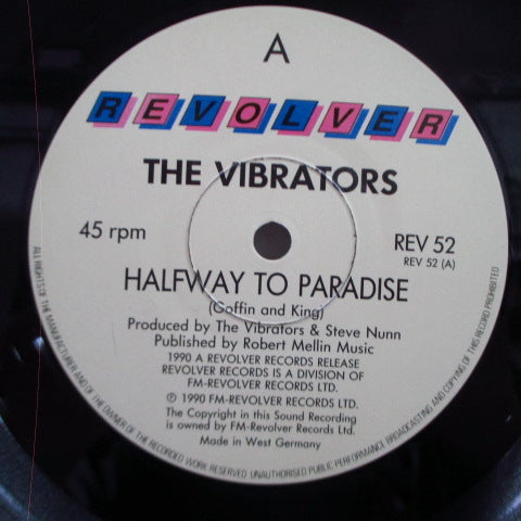 VIBRATORS, THE (ヴァイブレーターズ) - Halfway To Paradise (UK Orig.7")