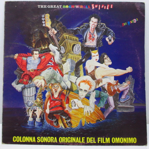 SEX PISTOLS - The Great Rock'n'Roll Swindle (Italy Orig.LP)