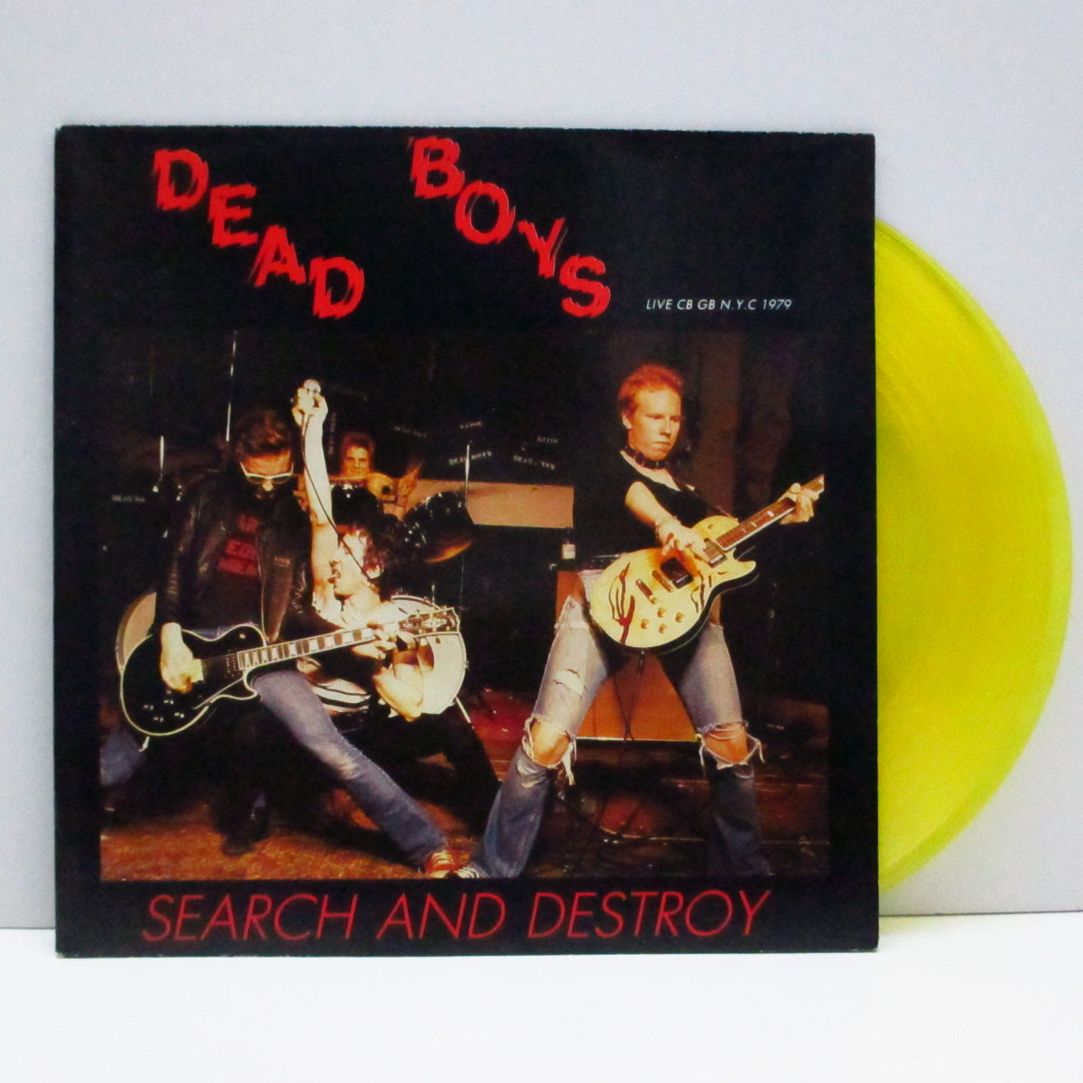 DEAD BOYS (デッド・ボーイズ)  - Search And Destroy (France Ltd.Yellow Vinyl 7")