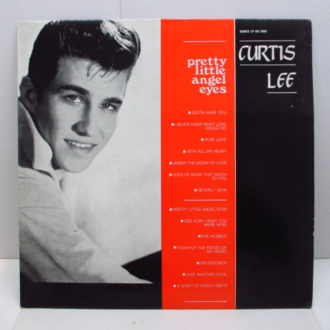 CURTIS LEE - Pretty Little Angel Eyes (Euro LP)