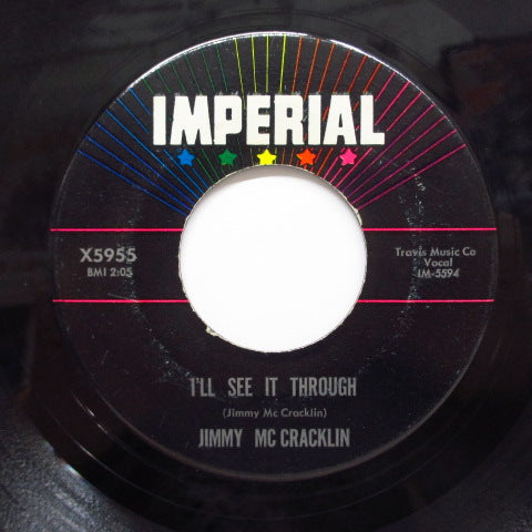 JIMMY McCRACKLIN - I'll See It Through / That's The Way It Goes