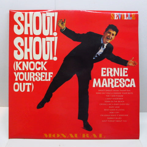 ERNIE MARESCA - Shout Shout (UK '82 Reissue Mono LP/CS)