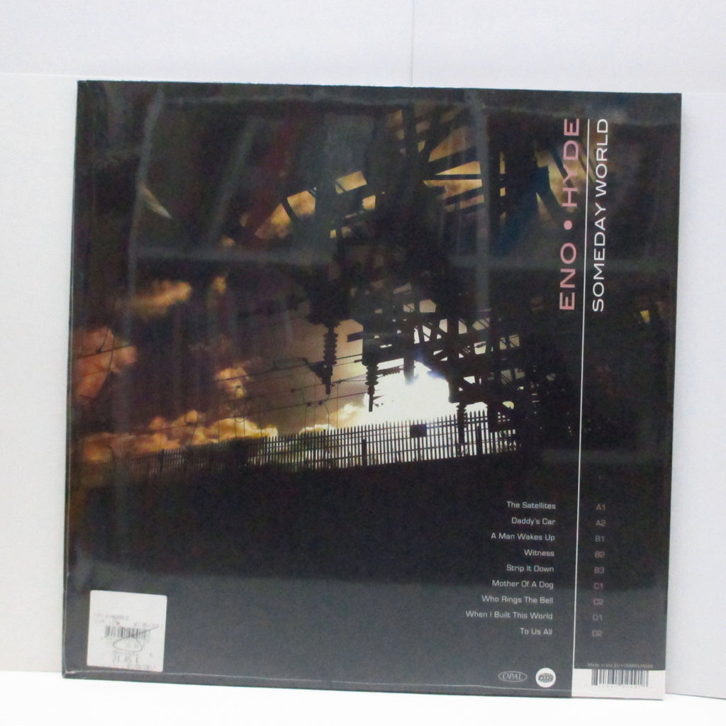 BRIAN ENO / KARL HYDE (ブライアン・イーノ / カール・ハイド) - Someday World (UK-EU  Orig.2xLP/Stickered GS-NEW)