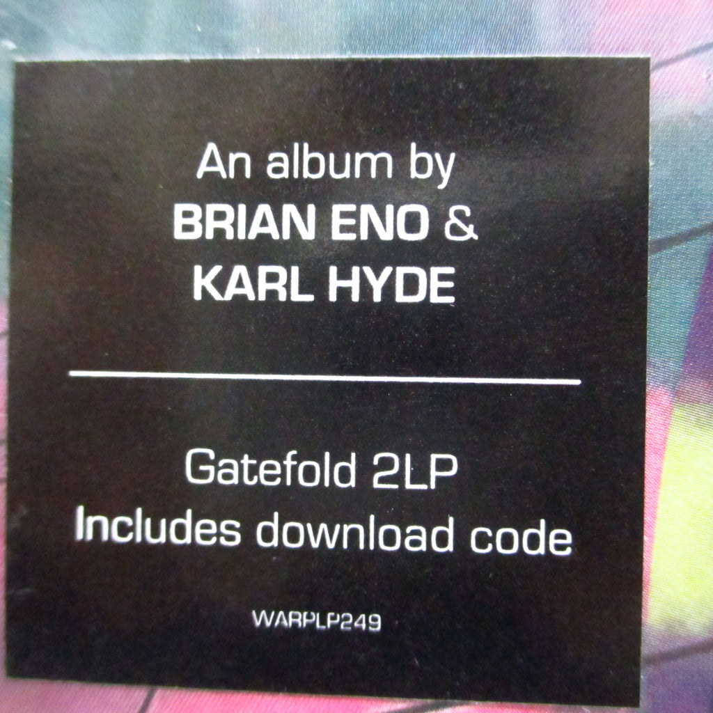 BRIAN ENO / KARL HYDE (ブライアン・イーノ / カール・ハイド) - Someday World (UK-EU  Orig.2xLP/Stickered GS-NEW)