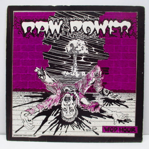 RAW POWER - Wop Hour (US Ltd.Blue Vinyl 7")