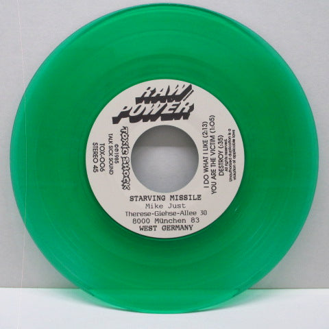 RAW POWER / MOTTEK - Wop Hour / Shout (German Ltd.Green Vinyl 7")