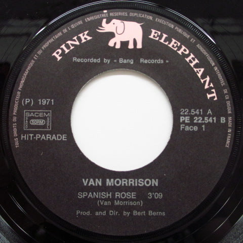 VAN MORRISON - Spanish Rose (France Orig.7"+PS)