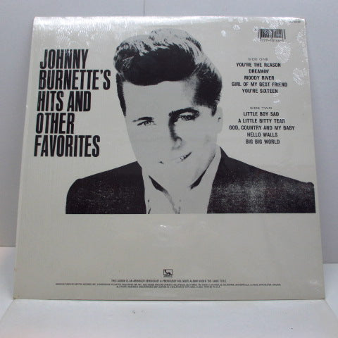 JOHNNY BURNETTE (ジョニー・バーネット) - Hits & Other Favorites (US '81 Reissue Stereo)