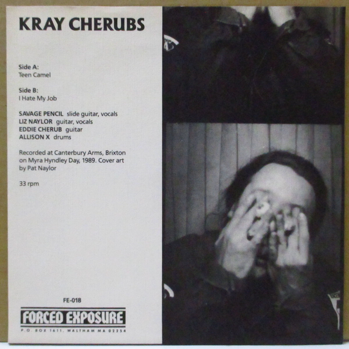 KRAY CHERUBS (クレイ・チェラブス)  - Teen Camel (US Orig.7")