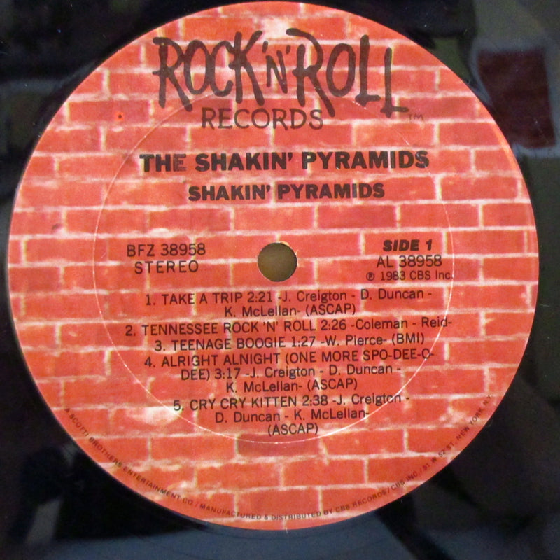SHAKIN' PYRAMIDS (シェイキン・ピラミッズ)  - The Shakin' Pyramids (US Orig.LP)