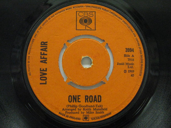 LOVE AFFAIR - One Road / Let Me Know