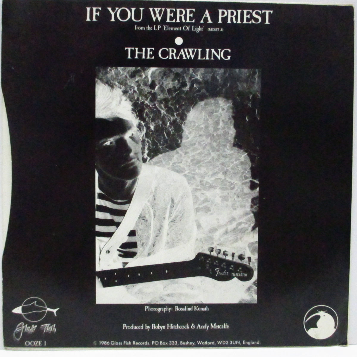 ROBYN HITCHCOCK & The Egyptians (ロビン・ヒッチコック & ジ・エジプシャンズ)  - If You Were A Priest (UK Orig.7")