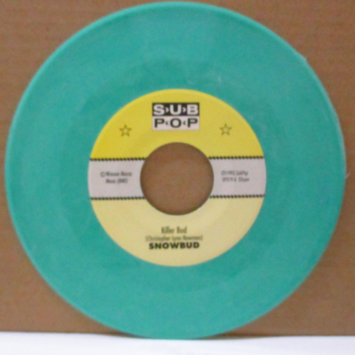 SNOW BUD AND THE FLOWER PEOPLE (スノー・バッド・アンド・ザ・フラワー・ピープル)  - Killer Bud Plus Third Shelf (US Limited Mint Green Vinyl 7"+Insert)