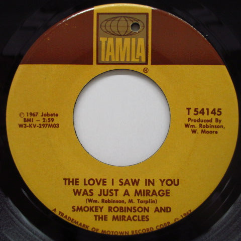 MIRACLES (SMOKEY ROBINSON & THE) - Come Spy With Me (Orig.Brown Bar Label)
