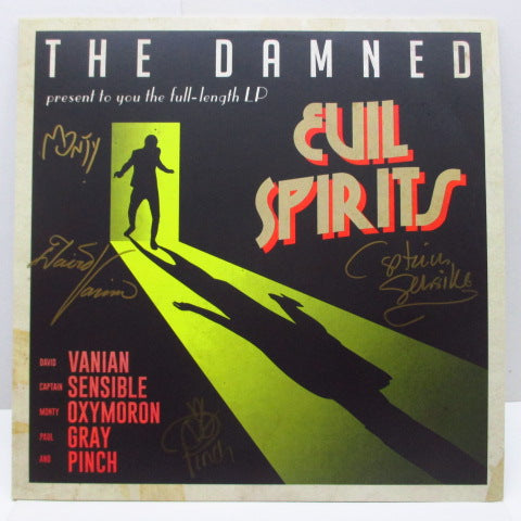 DAMNED, THE - Evil Spirits (UK Orig.LP+Message Card, 4 Picks, Autographed CVR)