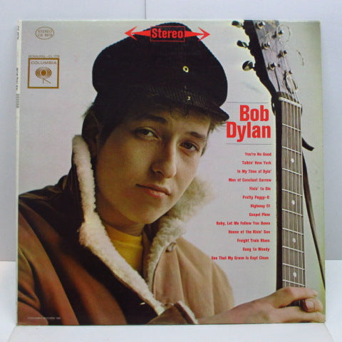 BOB DYLAN - Bob Dylan (1st) (US '63 2nd Press Stereo LP)