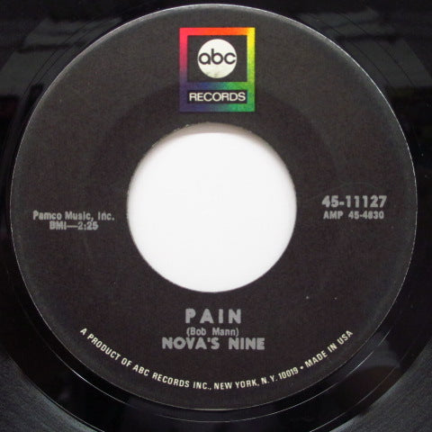 NOVA'S NINE - Pain / Why Listen (Orig)