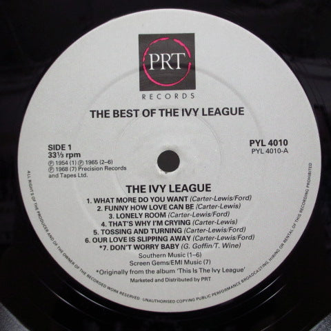 IVY LEAGUE - The Best Of (UK)