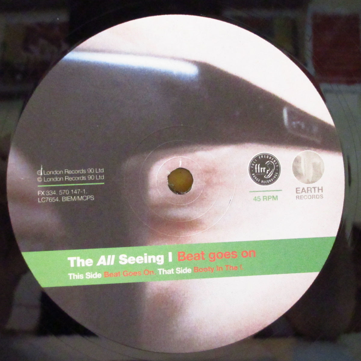 ALL SEEING I, THE - Beat Goes On (UK/EU Orig.12"/Stickered CVR)