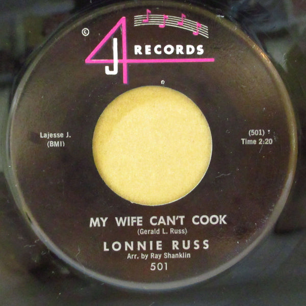 LONNIE RUSS (ロニー・ラス)  - My Wife Can't Cook (Orig)