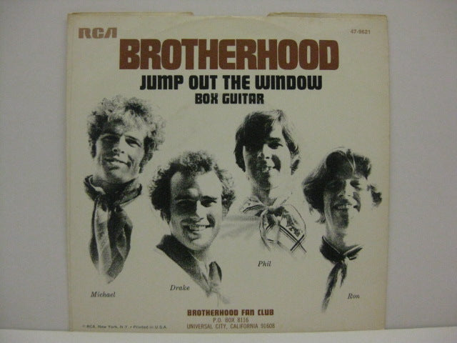 BROTHERHOOD - Jump Out The Window / Box Guitar
