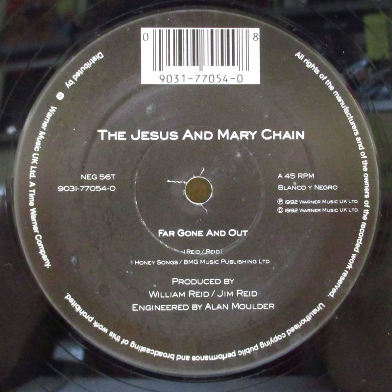JESUS AND MARY CHAIN, THE (ジーザス＆メリー・チェイン)  - Far Gone And Out +2 (UK オリジナル 12")