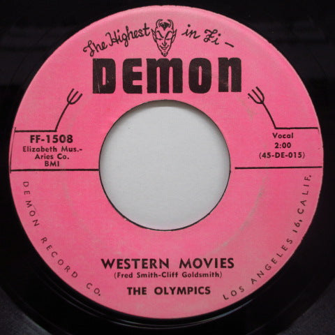 OLYMPICS (オリンピックス) - Western Movies / Well! (Orig.Light Pink Label)