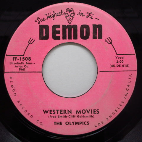 OLYMPICS - Western Movies / Well! (Orig.Light Pink Label)