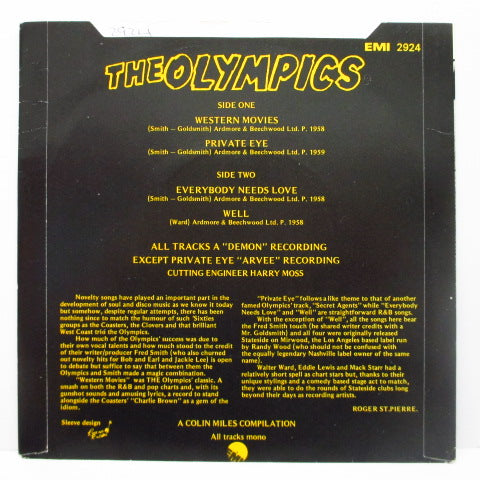 OLYMPS - Western Movies +3 (UK EP)