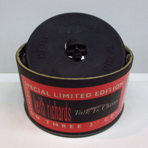 KEITH RICHARDS  - Talk Is Cheap (US Ltd.3x 3" Mini CD in Tin Can Box)