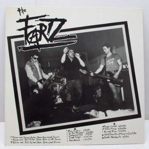 FARTZ, THE - You, We See You Crawling (German Ltd.Clear Vinyl LP)