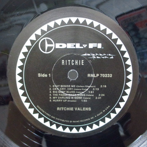 RITCHIE VALENS - Ritchie (US '87 Reissue LP)