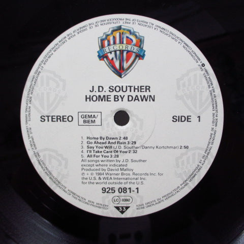 J.D.SOUTHER (JOHN DAVID SOUTHER) - Home By Dawn (GERMAN Orig.)