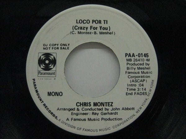 CHRIS MONTEZ - Loco Por Ti (Clazy For You)